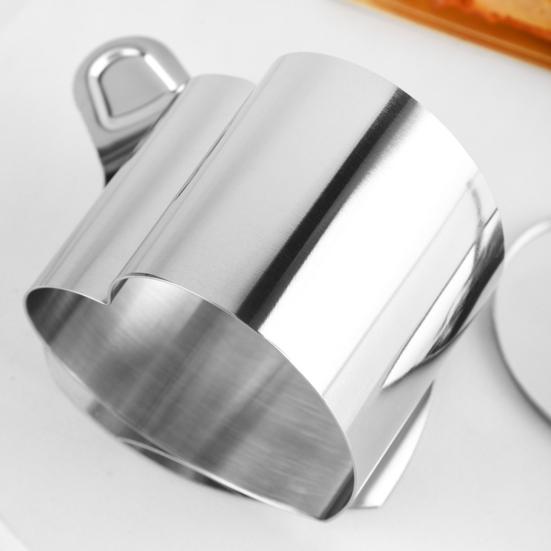 Форма для выпечки из нержавеющей стали с прессующим дном, форма "Сердце", "Круг", легко извлекаемая, форма для десерта, кухонный инструмент