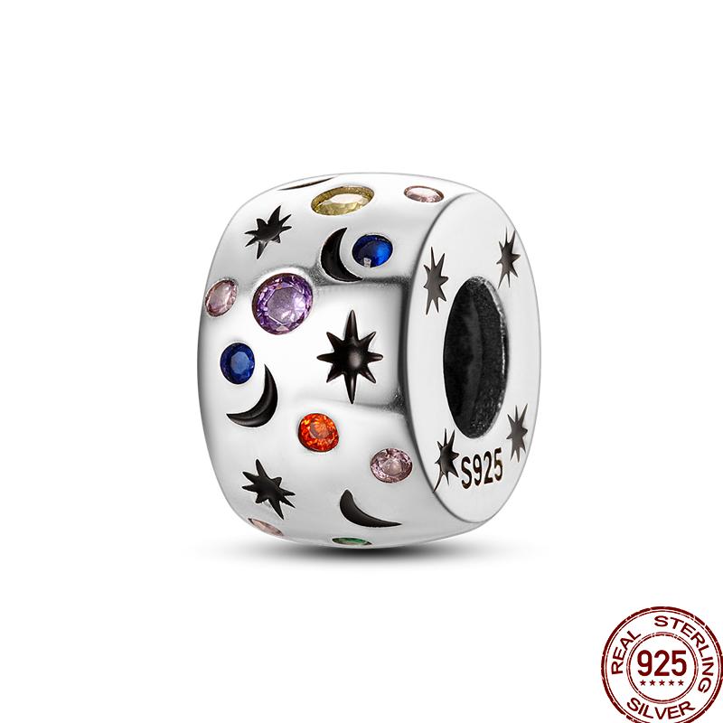 Медь Таро Звезда Луна Солнце Крест Библия Святое Благословение Амулет Бусины Подходят 3 мм Пан Оригинальный Браслет Сделай сам Подарок