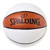 SPALDING Signature Series Basketball, Synthetic Leather, Size 1, 76-789J, Brown/White