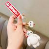 Big Hero Keychains Cartoon Baymax Doll Pendant Keyring For Boys Girls Figure Accessories Gifts