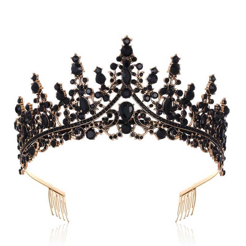 Свадебный головной убор Аксессуары для волос Банкетная вечеринка Прическа Корона Корона