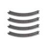 KATO N Gauge Curved Track R249-45, Set of 4, 20-100, Model Railroad Supplies