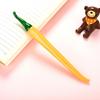1 шт., милая мультяшная ручка Kawaii, перец чили, овощи, школьные и офисные гелевые ручки, канцелярские принадлежности
