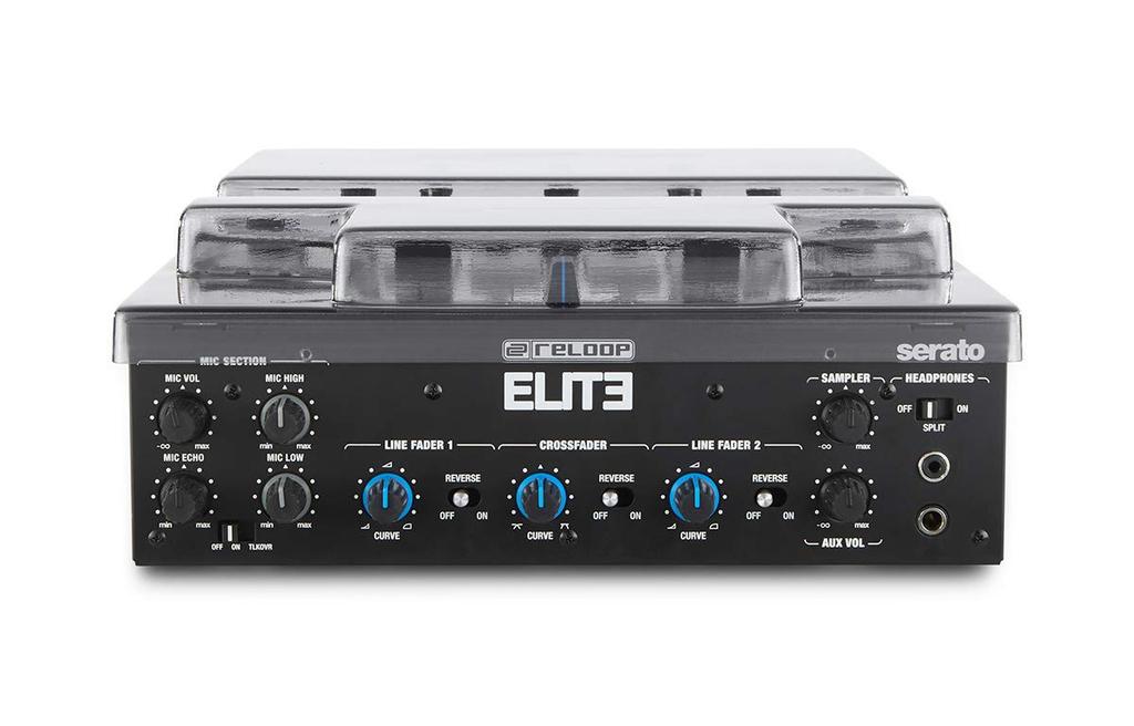 DECKSAVER Impact Resistant Cover for Reloop Elite DS-PC-ELITE