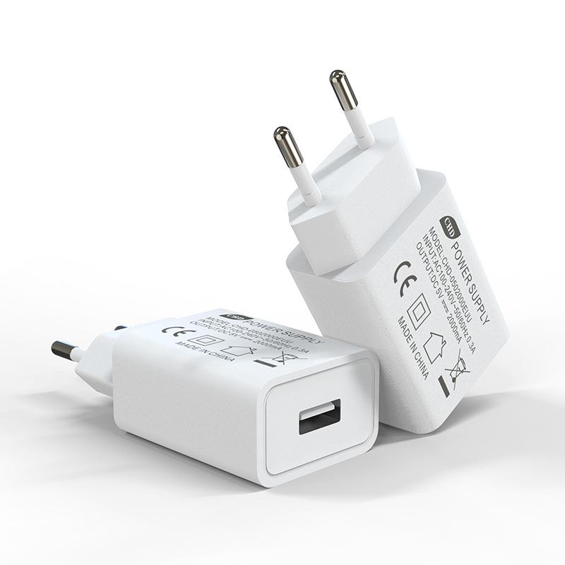 Сертифицированный CE 5V 2A USB-адаптер питания, стандарт ЕС