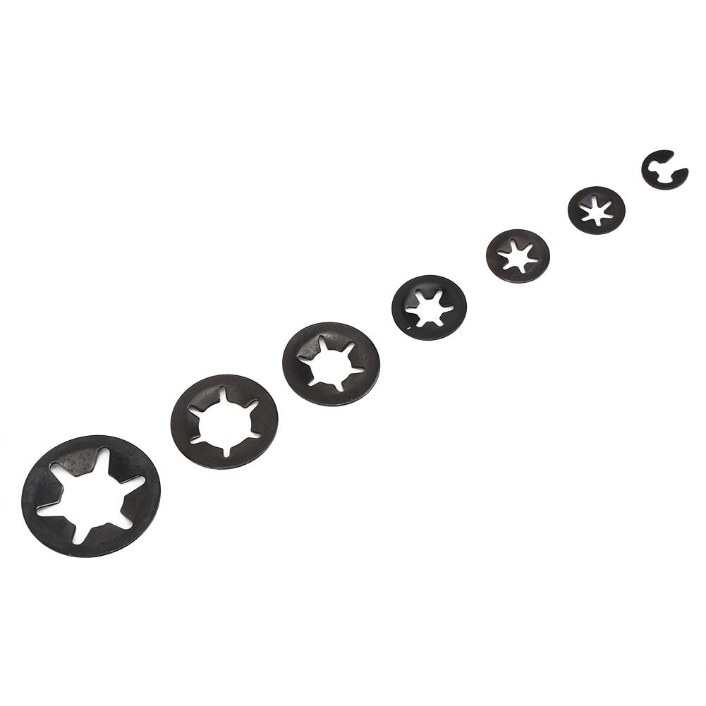 280 шт. Внутренняя зубчатая стопорная шайба, крепежная прокладка для быстрой шайбы M3 M4 M5 M6 M8 M10 M12