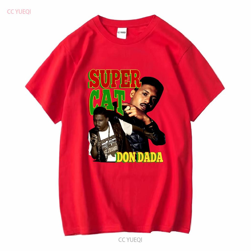 Футболка Super Cat Don Dada 90-е хип-хоп Дэнсхолл Регги Даб Ска Запись Лейбл Ямайка Studio One длинный или короткий рукав винтаж