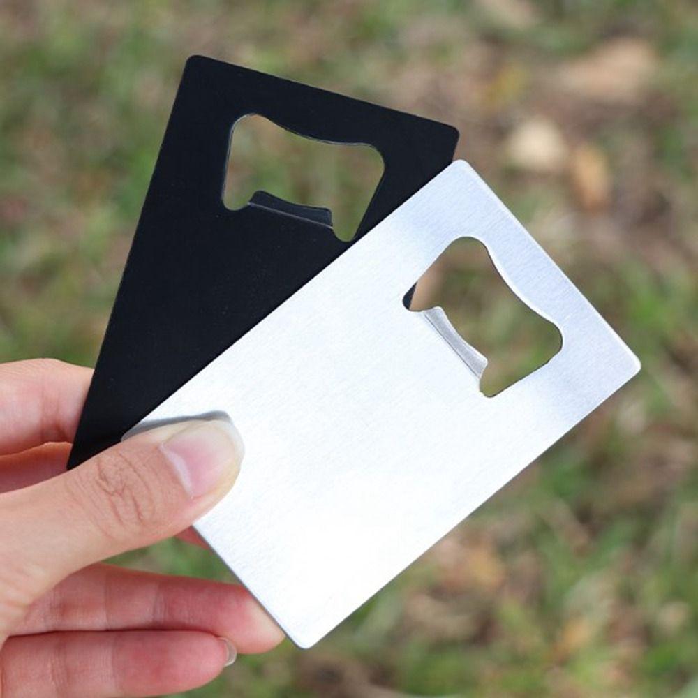 85*54mm Bottle Opener Metal Wallet Bottle Opener High Quality Credit Card Bottle Tool