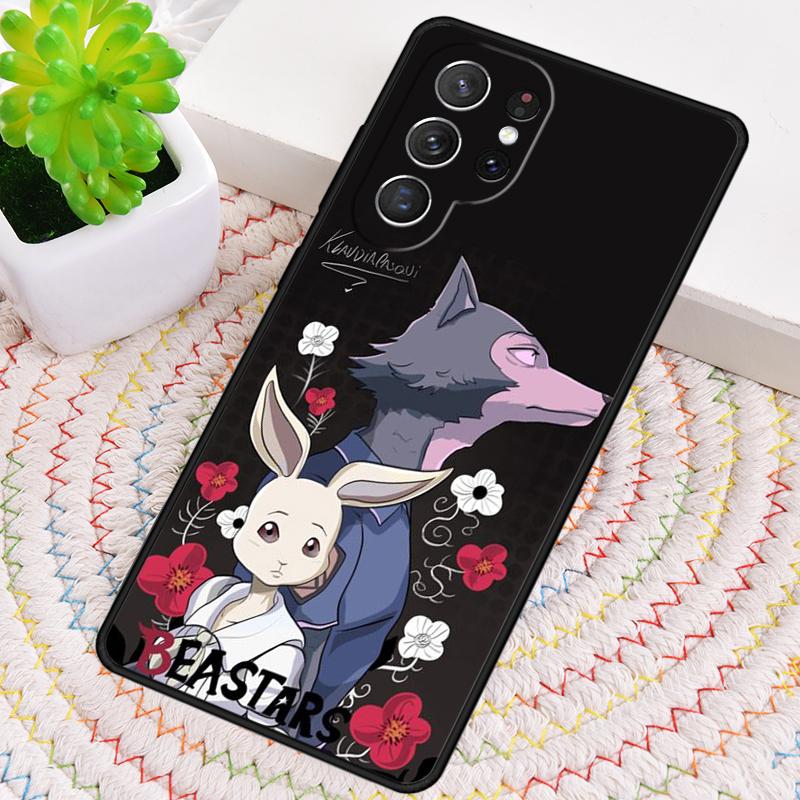 Чехол для телефона Beastars Волк Кролик для Samsung Galaxy note 10 pro S26 Ultra S23 S24 FE S25 S21 S22 PLUS ударопрочный