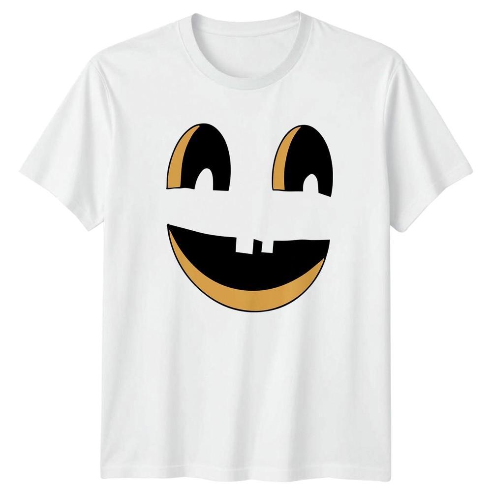 Pumpkin Face TShirt Jack O Lantern Halloween Gift For Him And Her