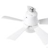 Ceiling Fan with Light 3 Gear Wind Speeds Socket Remotes Control for