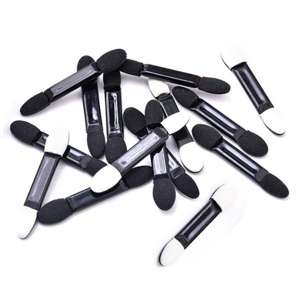 10 шт. Портативный двухсторонний латексный спонж Одноразовая кисть для теней Инструменты для макияжа