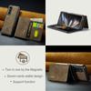 Модный роскошный кожаный чехол для мобильного телефона Samsung Galaxy Z Fold 4 5g Fold4 Fold3 Fold с 3 карманами для карт, функциональные чехлы-кошельки