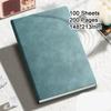 Твердый переплет А5, студенческая тетрадь, дневник, рабочий блокнот, книга для записи деловых встреч, заметки по предметам, справочник, 100 листов, 200 страниц