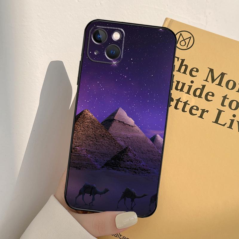 Egypt Pyramids Case For iPhone 13 12 11 14 Pro Max Mini XR X XS MAX 6S 7 8 Plus SE 2020 2022 Phone Cover