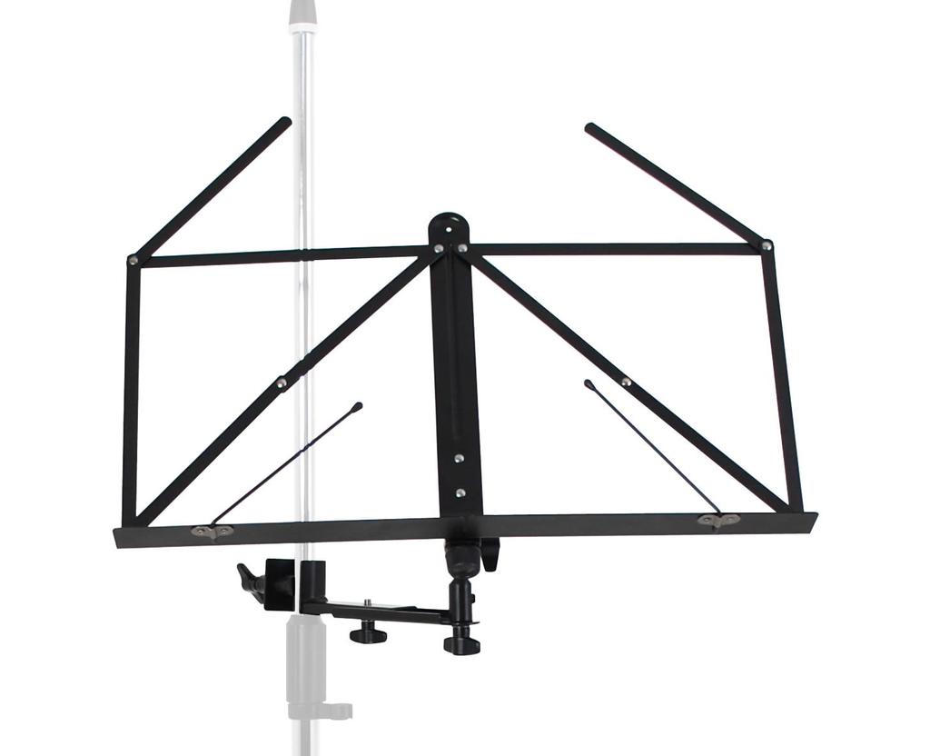 KC Music Stand for Microphone Stand Black MS-170/BK