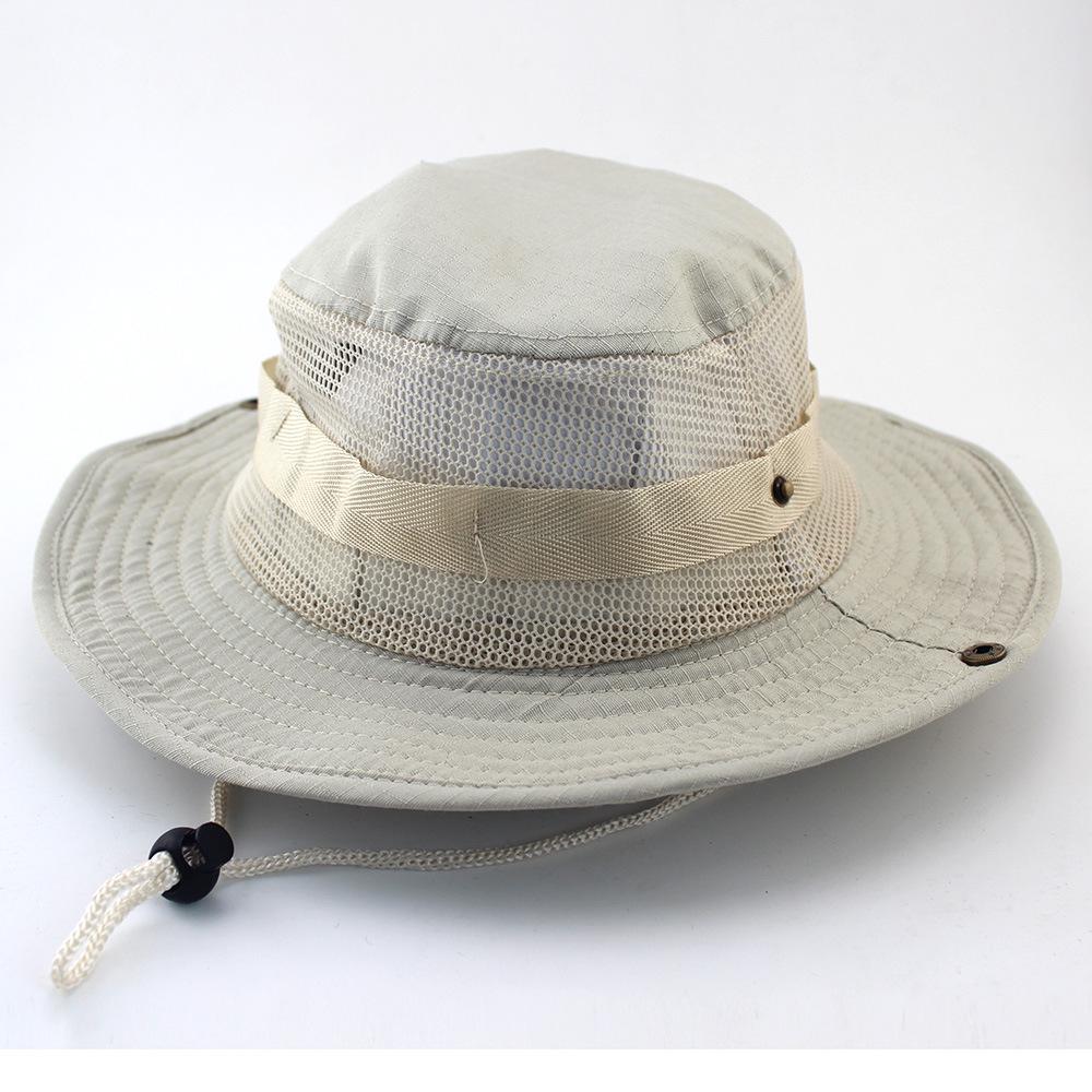 Unisex Outdoor Camouflage Boonie Hat for Camping, Fishing, and Travel - Sun Protection Included