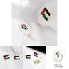 Fashionable Palestinian Flag Brooch Pin Wholesale Metal Badge For Clothing Accessories