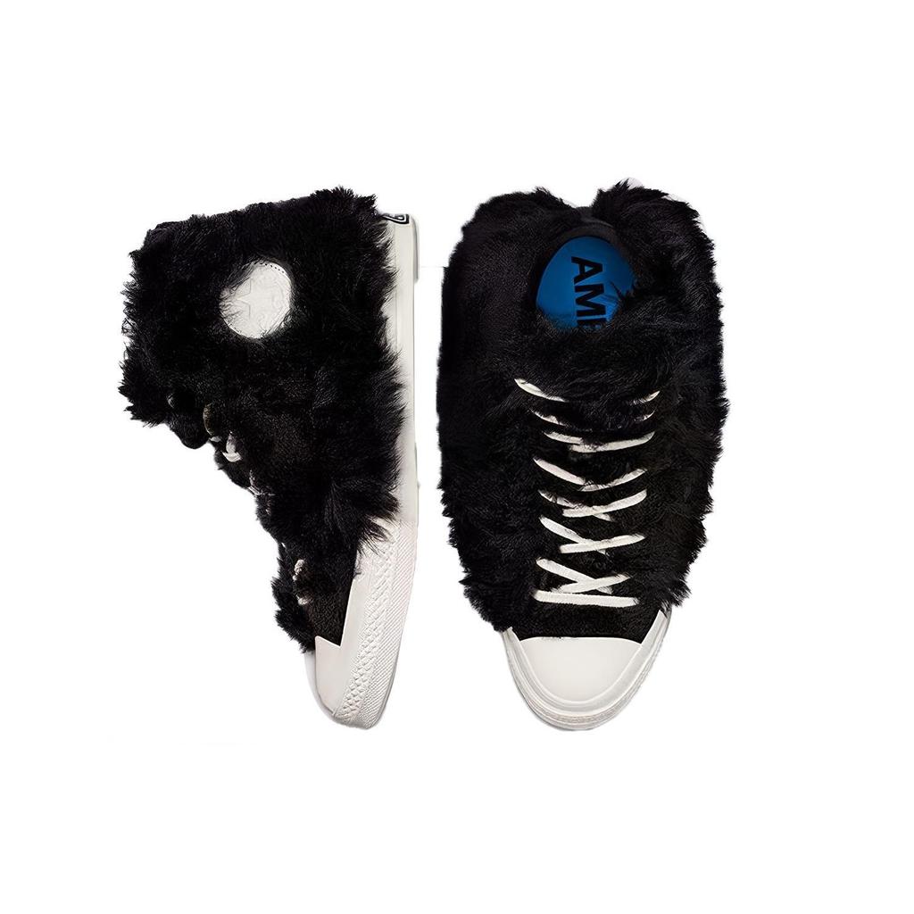 Converse AMBUSH x Chuck 70 High 'Fuzzy - Black Egret' Мужские 170586C