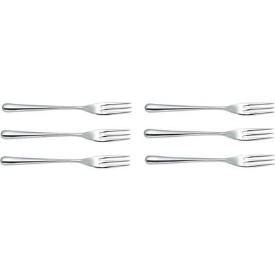 Набор десертных вилок Alessi Caccia, 6 шт (LCD01/5)