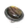 Labradorite Handmade 925 Sterling Silver Jewelry Ring Size 8 t8C68