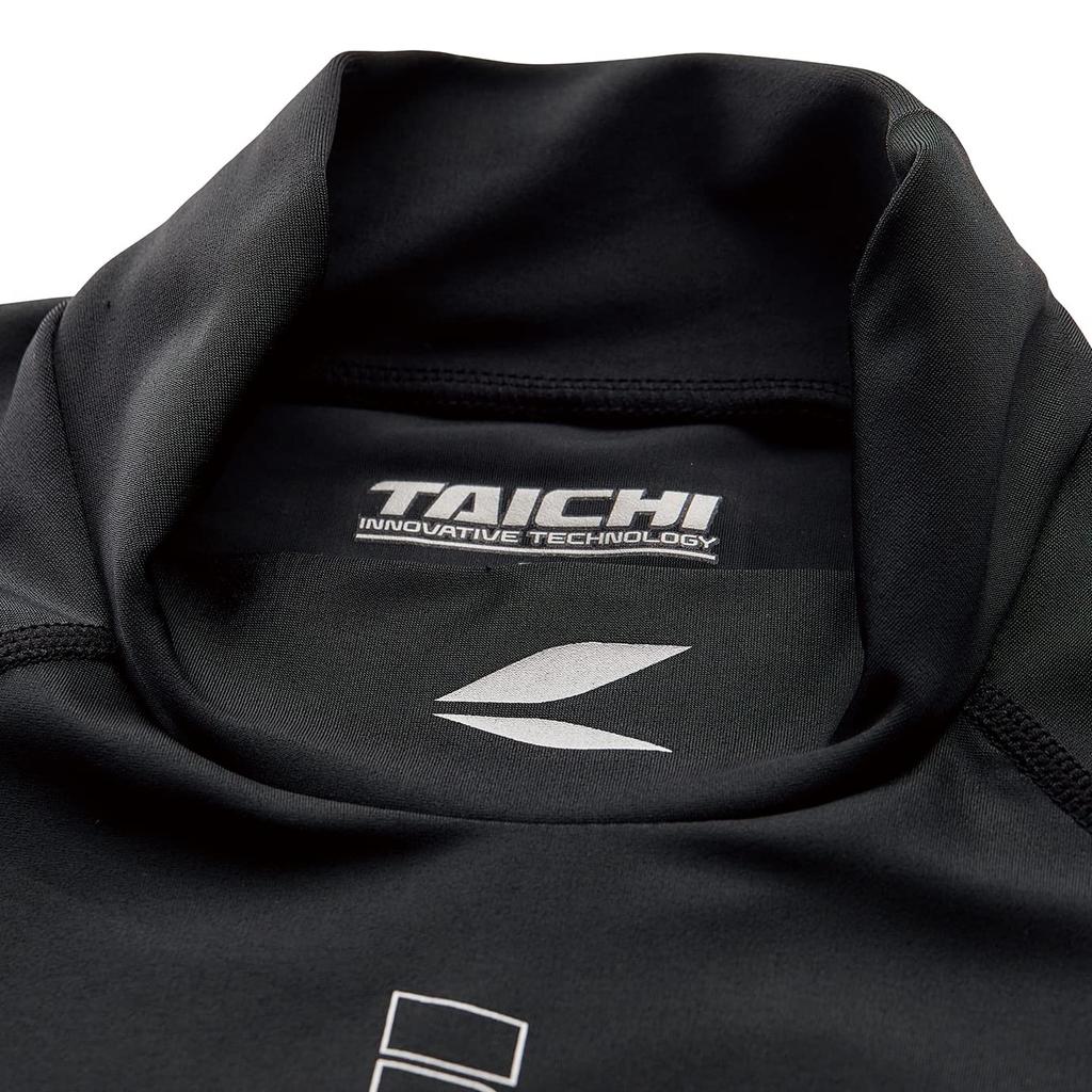 RS TAICHI Cool Ride Sports Undershirt RSU320 BLACK UV Protection 3XL, Sweat-Wicking, Quick-Drying, Cool-Touch,