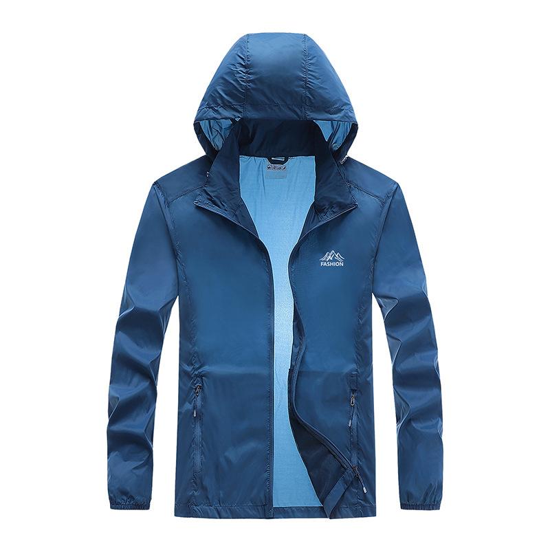 Летняя одежда из ледяного шелка с защитой от солнца, мужская тонкая дышащая одежда для велоспорта и рыбалки, спортивная одежда с защитой от солнца, быстросохнущая одежда