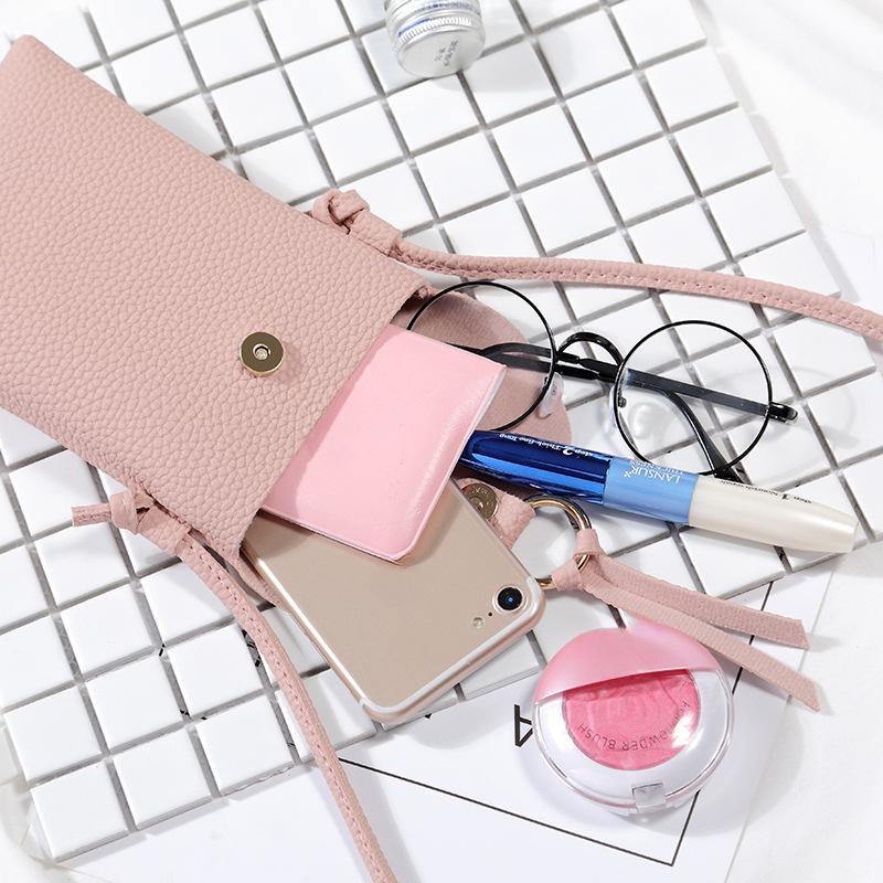 Bag Women's New Women's Bag Mini Casual Small Square Bag Shoulder Messenger Bag Mobile Phone Bag