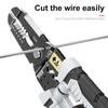 10 в 1 автоматический инструмент для зачистки проводов электрический инструмент для зачистки кабеля резак многофункциональный инструмент для зачистки и обжима клемм ручной инструмент
