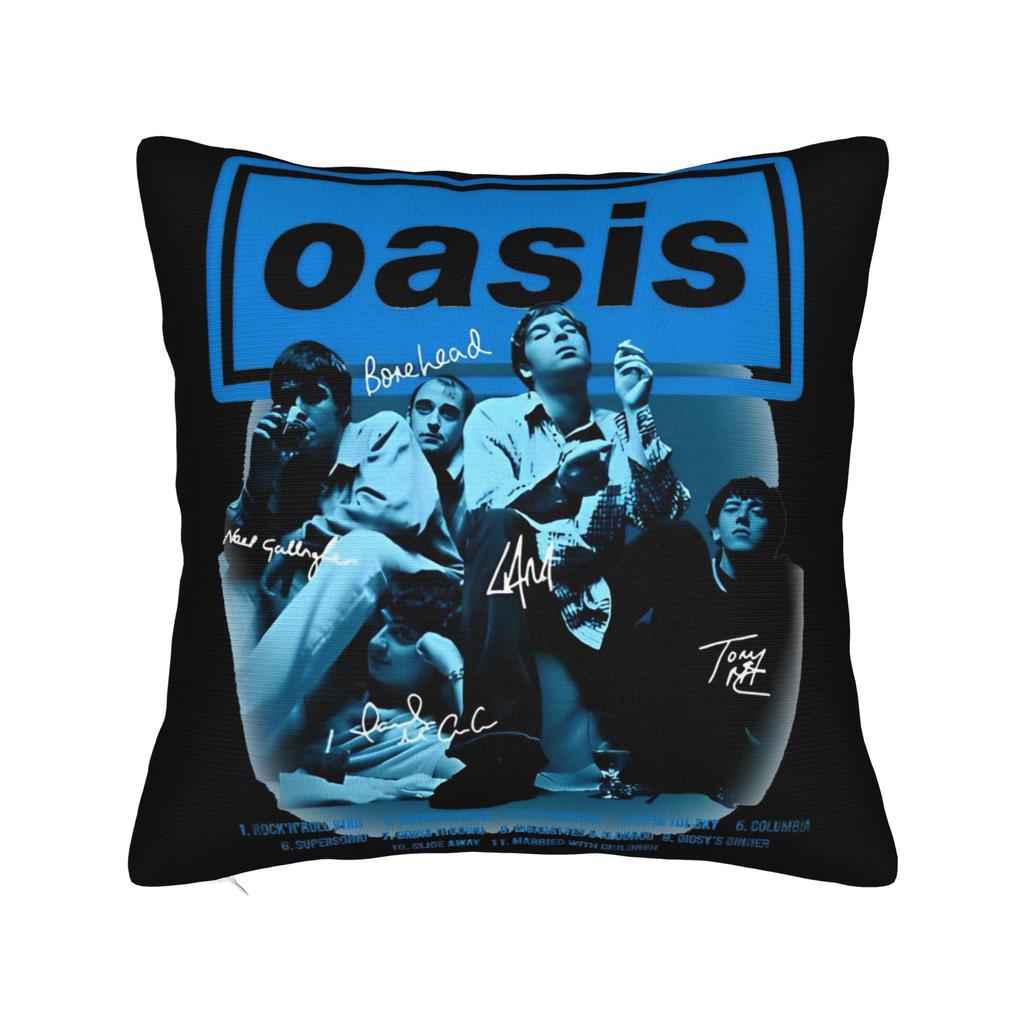 O-Oasis live'25 живой тур группы Наволочка Подушка Декоративная Подушка Теплые Домашние Украшения Квадратная Различные Размеры