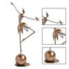 Can Stand Upright Metal Garden Statues Ornament Metal Garden Statues  Room Decoration