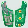 DR HU8435 4A Chip 433MHz VA2/HU83 Flip Car Remote Key P/N 98 139 654 77 For Peugeot Expert 308 3008 408 508 C3 C4 Cactus C5 C6