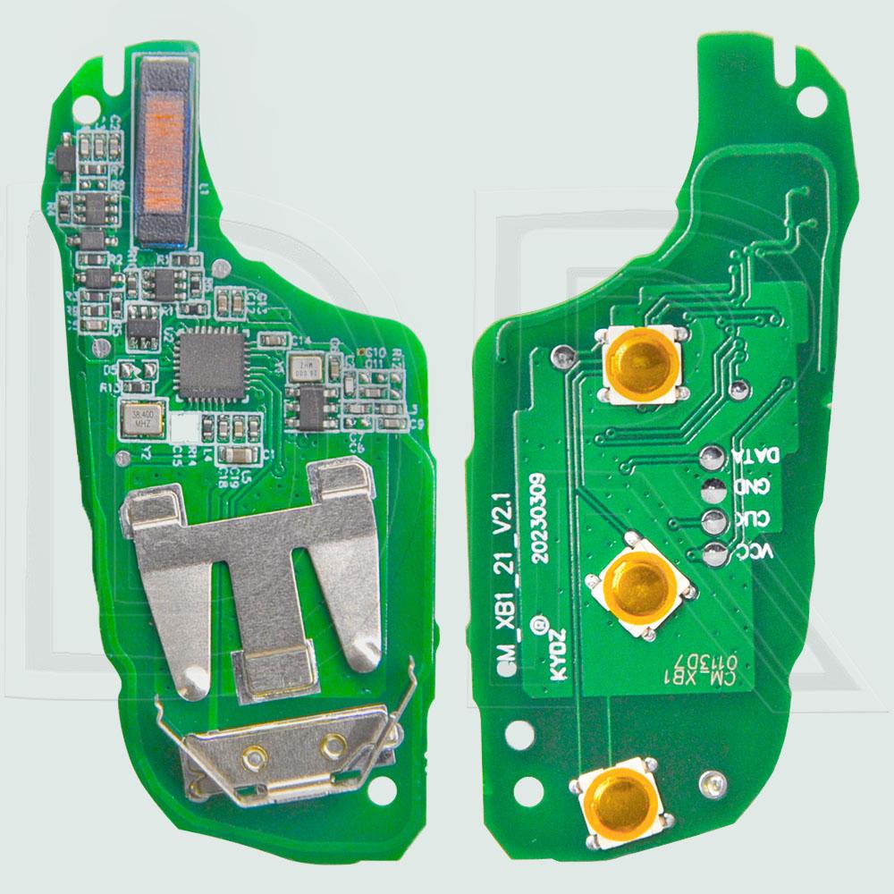 DR HU8435 4A Chip 433MHz VA2/HU83 Flip Car Remote Key P/N 98 139 654 77 For Peugeot Expert 308 3008 408 508 C3 C4 Cactus C5 C6