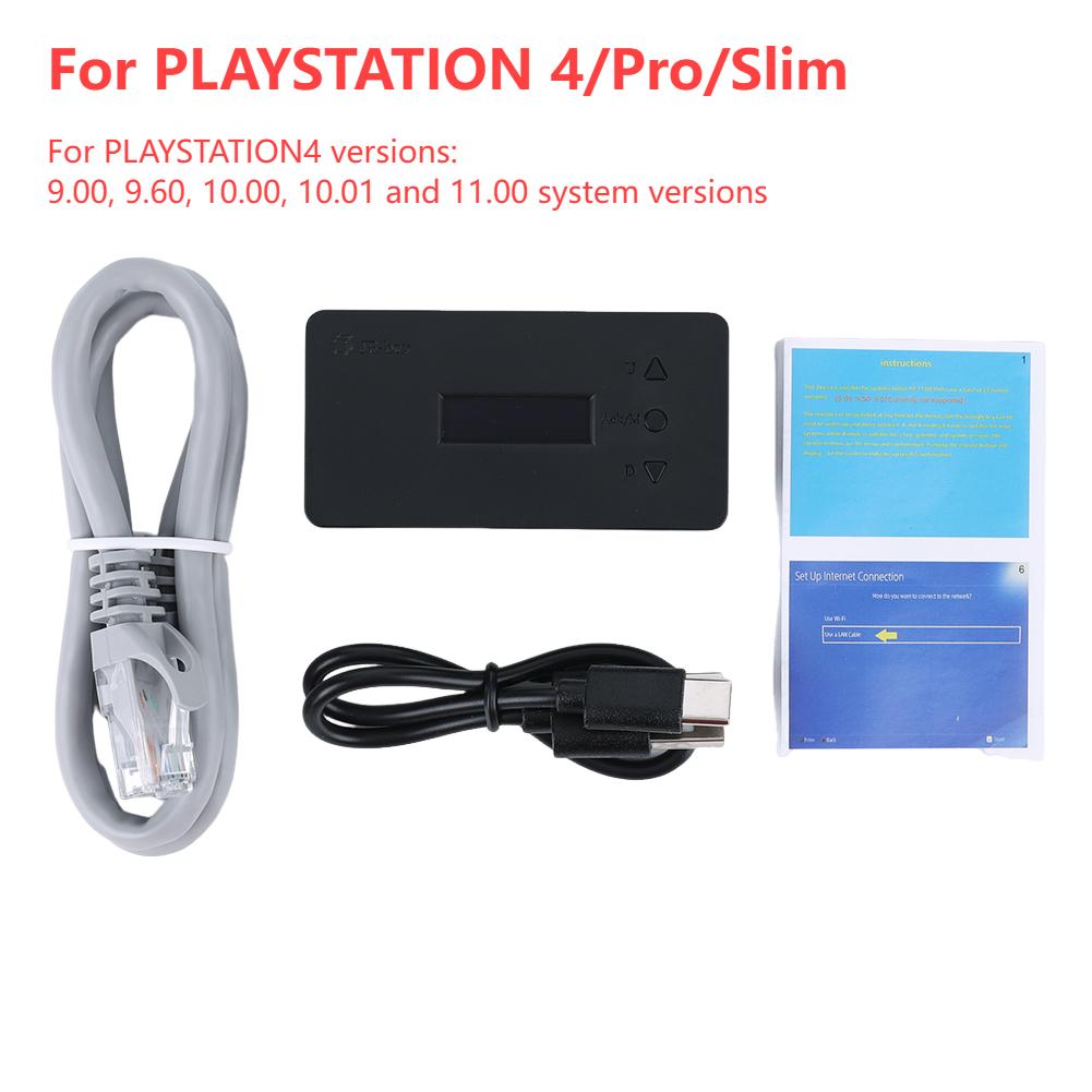 Модификационный набор JB Tool с одним ключом и кабелем Type-C Ethernet, игровые аксессуары для PLAYSTATION4/Pro/Slim, система 9.0-11.0