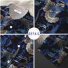 Men'S Shirt Summer Flower Fashion Casual Short Sleeve Flower Shirt Men'S