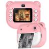 Термопринтерная камера с HD-экраном 2,0 дюйма, запись HD 1080p, мини-камера мгновенной печати, игрушки для девочек