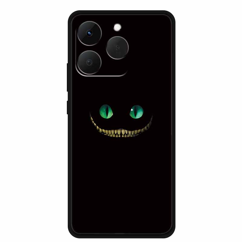 Чехол для Realme 15T 5G Черный Мягкий Силикон ТПУ Чехлы для Телефона для Realme 15T 5G Пылезащитный Защитный Задний Чехол Для Realme15T 6.57"