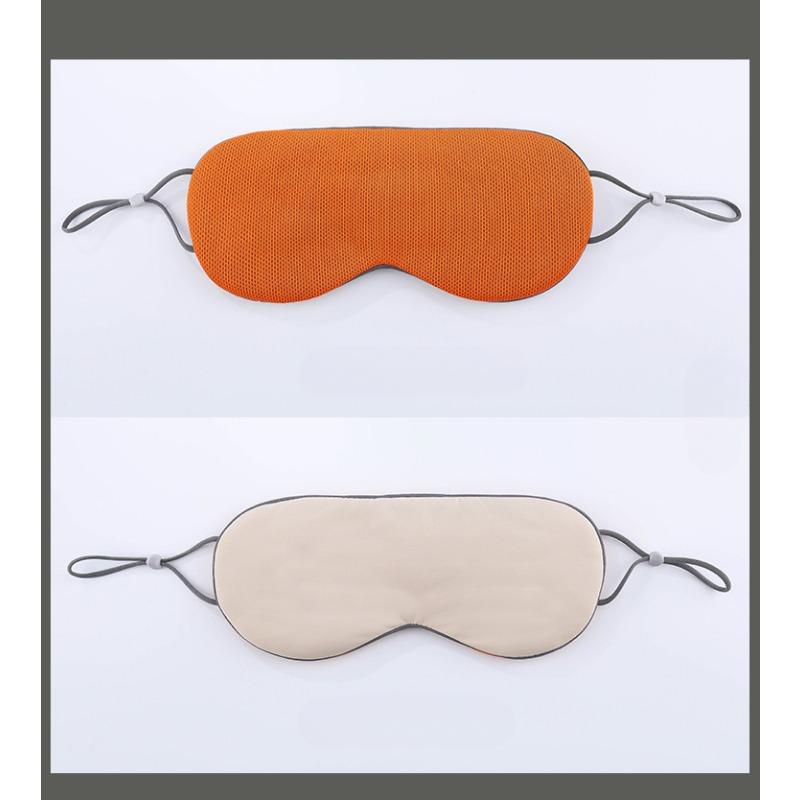 Маска для сна, маска для сна, маска для перерыва на обед, дышащая, бесшовная, теплая и прохладная, двухсторонняя маска для глаз из ледяного шелка