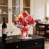 3D Открытка-раскладушка с вишневым цветением и pop-up механизмом с отдельной записной карточкой Праздничные открытки Уникальный съемный бумажный цветок