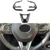 3Pcs/Set Car Front Steering Wheel Panel Cover Trim For Toyota RAV4 /  Corolla E210