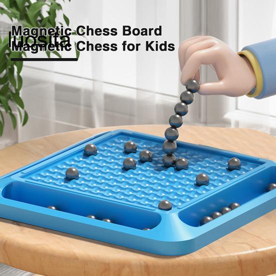 1 комплект 2024, новая настольная игра с магнитным камнем, тренировка логики концентрации и мышления, детская развивающая шахматная игрушка