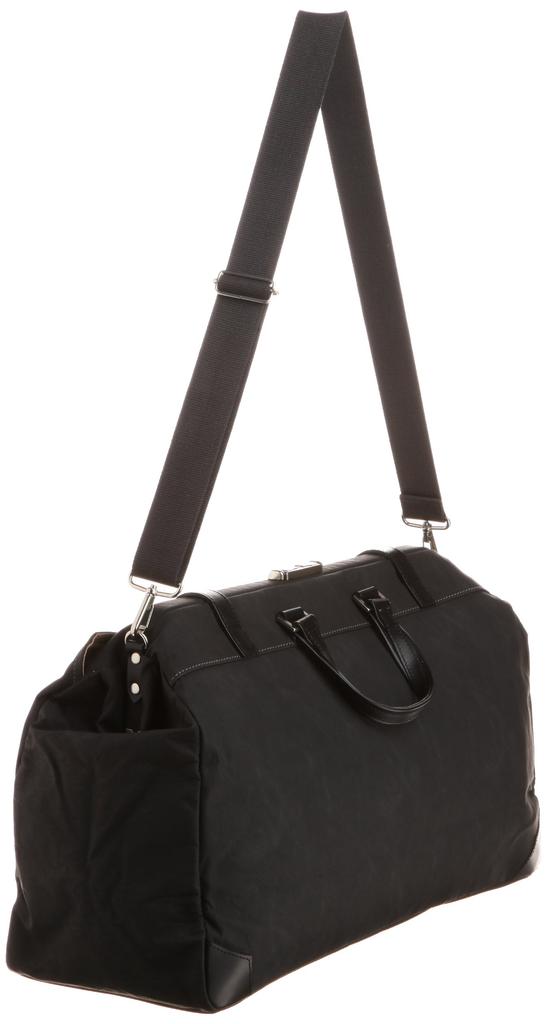 Dulles Boston Bag with Genuine Made In Toyooka Hyogo the Black [Origin] Leather, 2-Way [Kiwada], City, Prefecture, "Bag Mecca," 31.5 Cm,