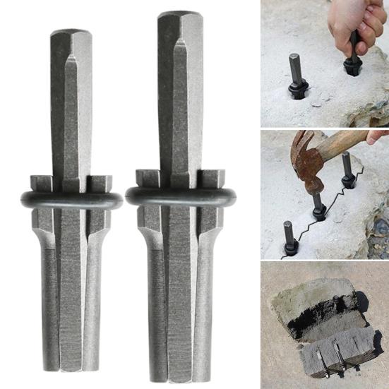 1/5 шт. клинья для раскола камня режущие инструменты прочная конструкция простые в использовании портативные клинья для раскола камня инструменты