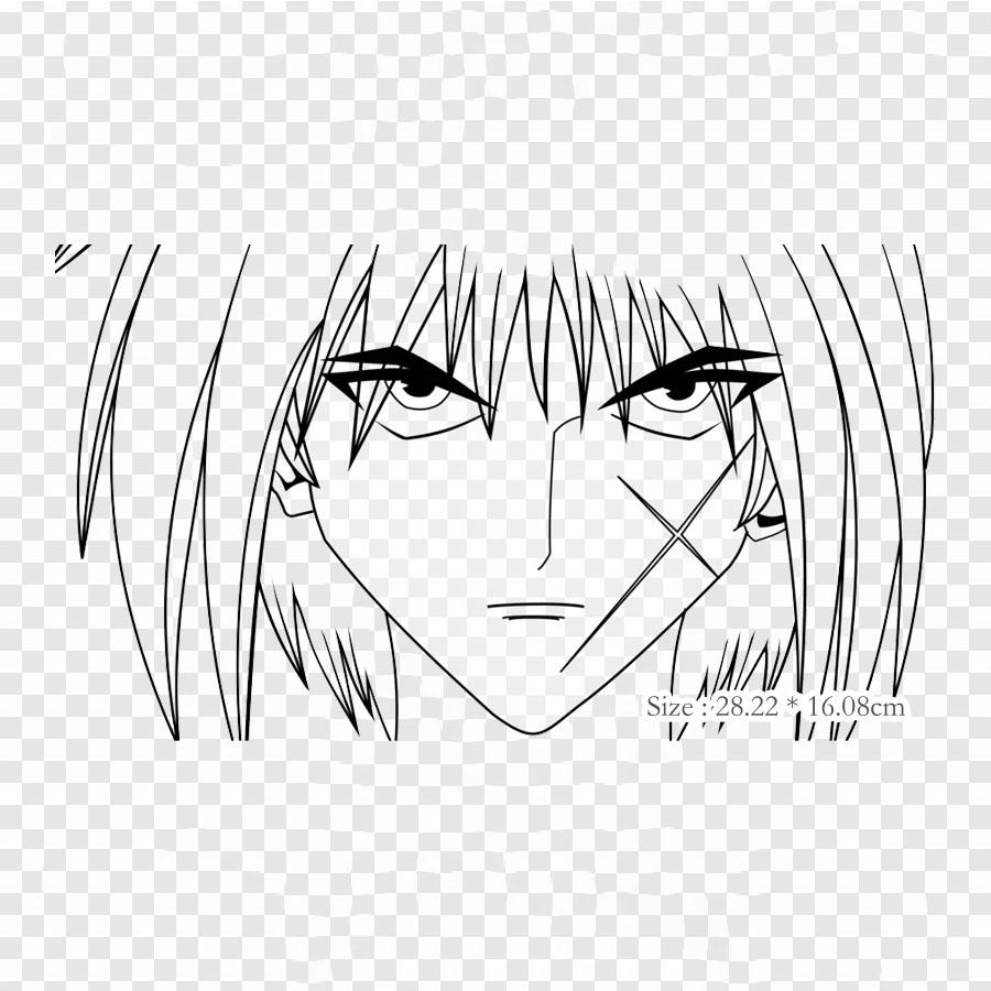 Kenshin Render Kenshin Himura Kaoru Kamiya Iron On Patches For Clothing Applique Stickers On Clothes Heat-Sensitive Custom Patch