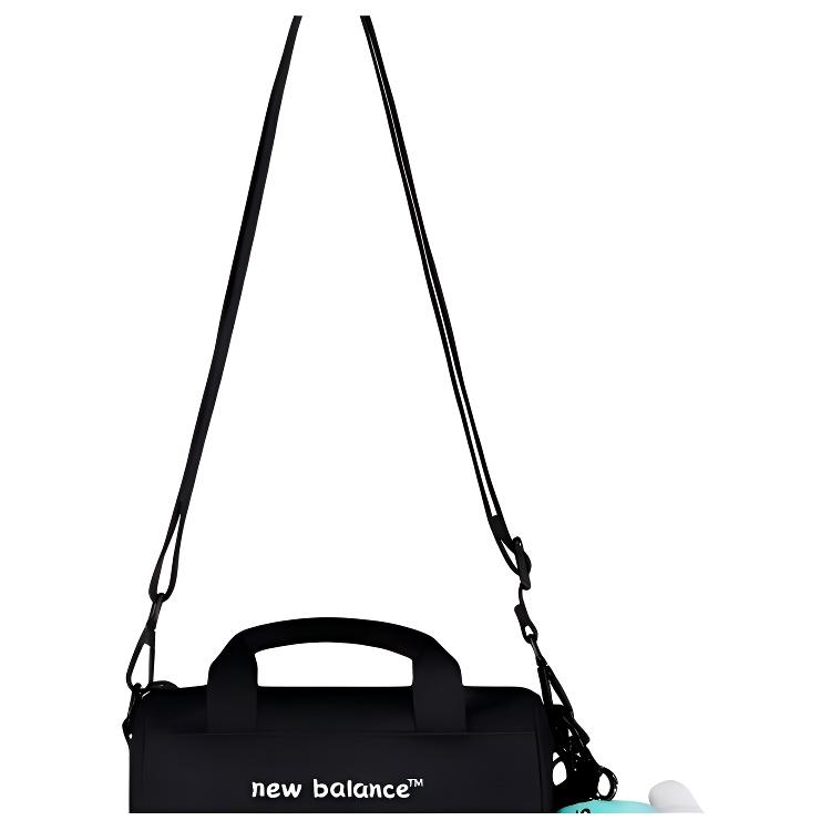 New Balance Simple Comfortable Versatile Fabric Tote Bag Women bags Black LAB52403-BK