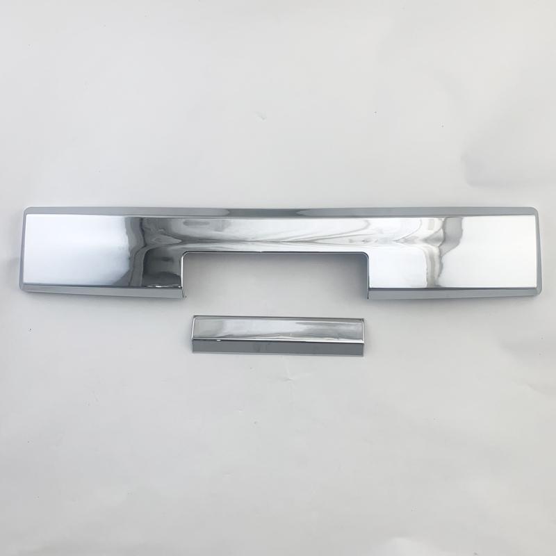 New Paste Style Car ABS Chrom Accessories Plated Rear Trunk Lid Cover Trim For Mitsubishi Triton L200 2019 2020 2021 2022 2023