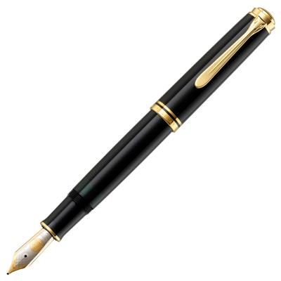 Перьевая ручка Pelikan F Fine Point Black Souveraine M800, обычный импортный продукт