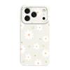 Нежный чехол-ромашка для iPhone 17 Air 16 16E 15 14 Plus Pro Max Пленка Жесткая крышка