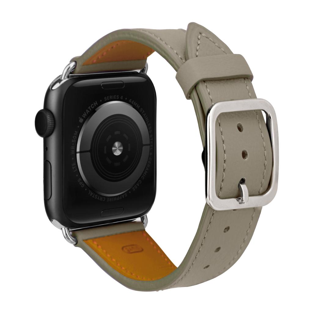 Простой кожаный ремешок для часов первого слоя 49 мм, замена для Apple Watch Ultra всех серий, премиальный аксессуар для браслета