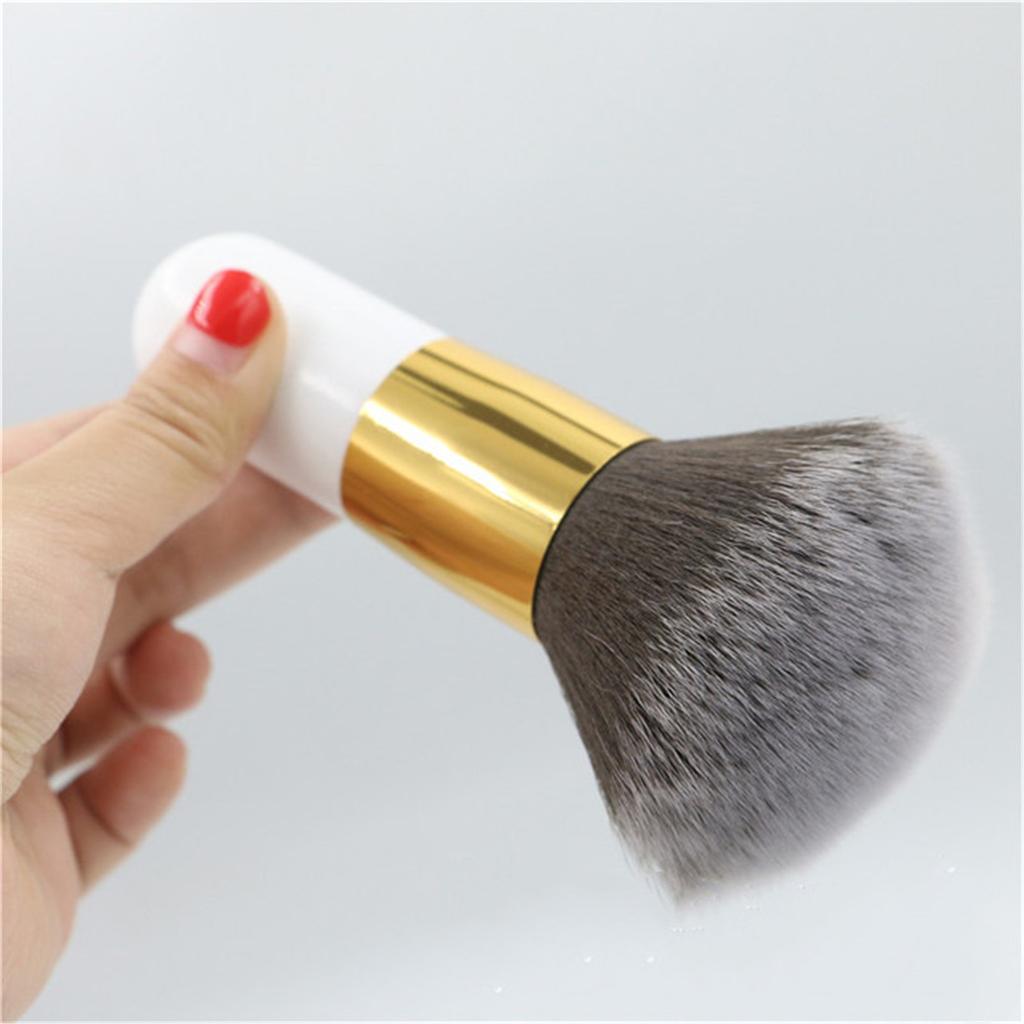 Large Foundation Brush Flat Wide Make Up BB Cream Makeup Brush Wooden Handle Foundation Powder Blush Brush Beauty Cosmetic Tool